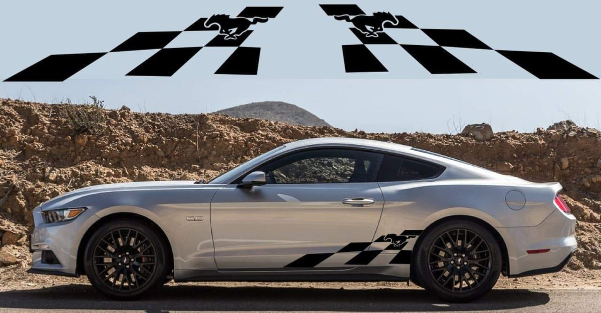 Stickers for Ford Mustang Collection | Brothers Graphics