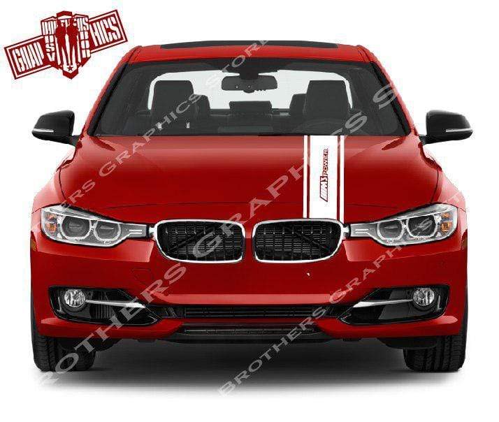 Hood Decals VinylSticker For BMW M3 bmw m3 stripes sticker