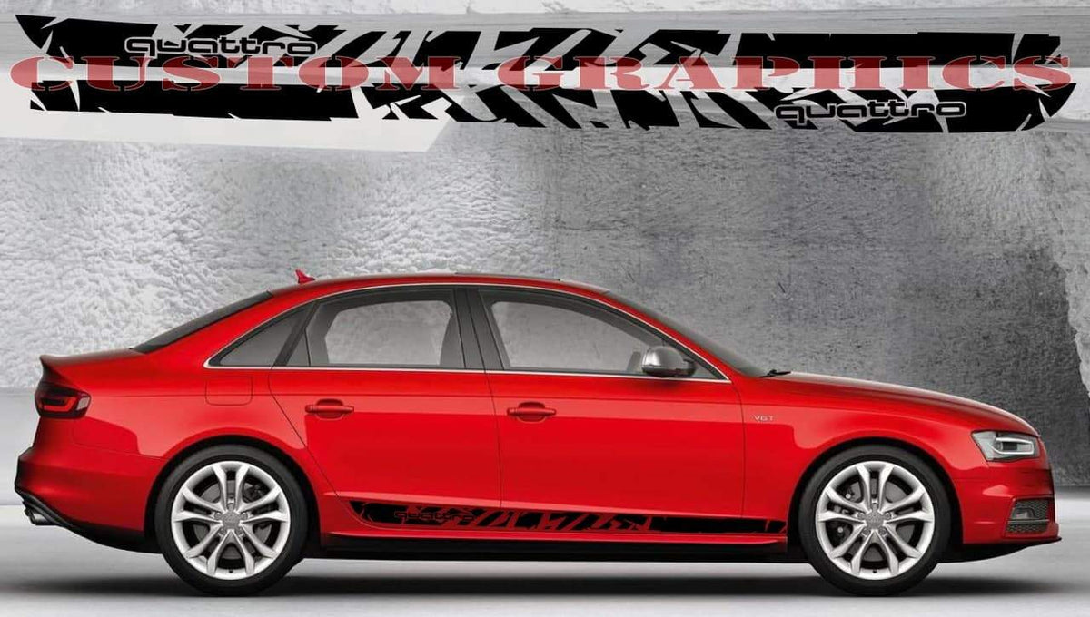 NEW Unique Line Design Graphic for Audi S4 A4 – Brothers Graphics