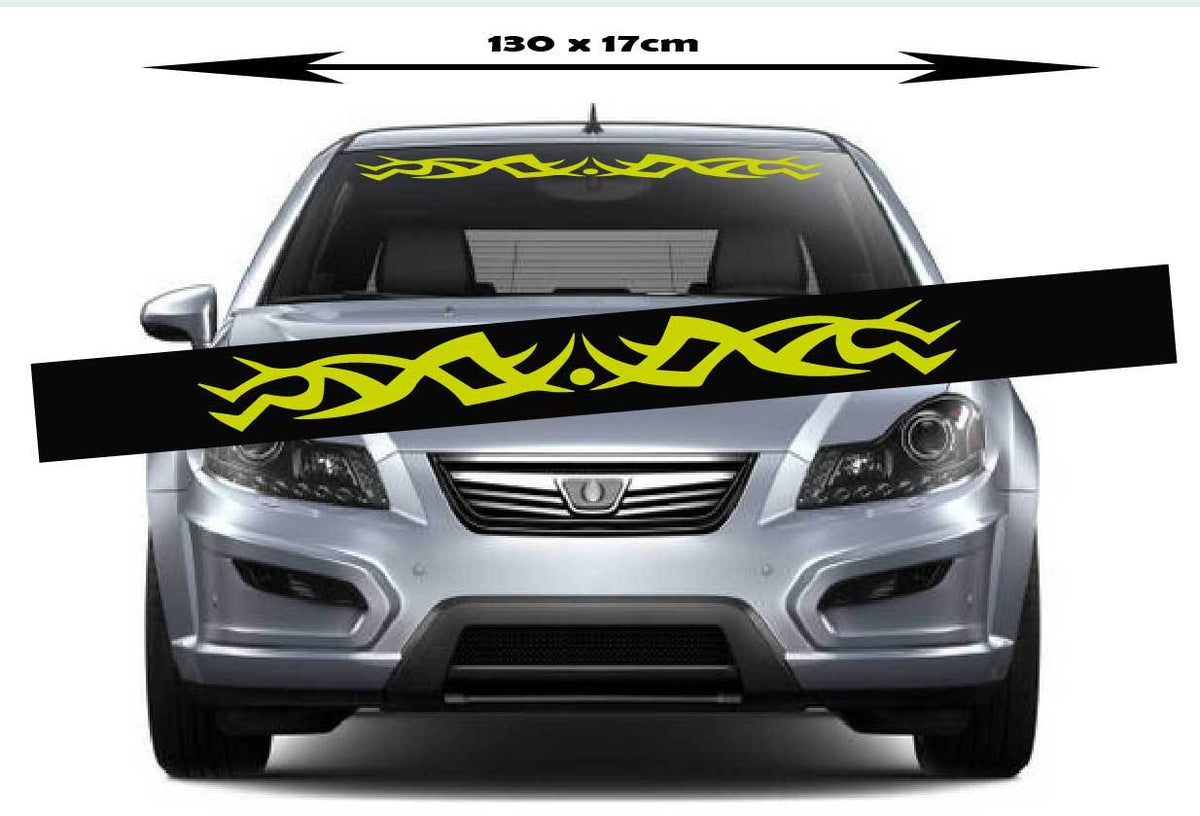 Vinyl Graphics Windshield Decal Compatible with any car vechile