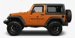 Premium Vinyl Stickers Compatible with Jeep Wrangler J2 Surf Design Exclusive car decals