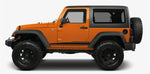 Premium Vinyl Stickers Compatible with Jeep Wrangler J2 New Classico Design 