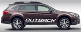 Autocollants en vinyle de conception de logo graphique unique pour Subaru Outback