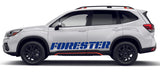 Premium Vinyl Sticker Compatible with Subaru Forester Unique Name Design