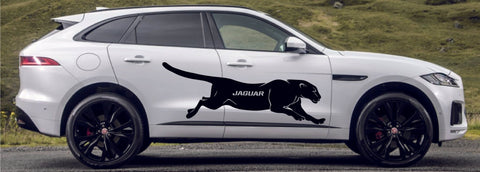 Premium Sticker Compatible With Jaguar F Pace SVR New Style Animal Design