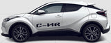 New Premium Sticker Vinyl Stripes Compatible With Toyota C-HR