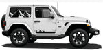 Premium Vinyl Stickers Compatible with Jeep Wrangler J2 Mountain Design Exclusive car decals