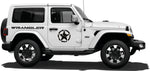 Premium Vinyl Stickers Compatible with Jeep Wrangler J2 Best car decals