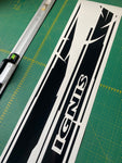 Graphics Racing Sticker Car Vinyl Stripes Compatible With Suzuki Ignis