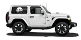 Premium Vinyl Stickers Compatible with Jeep Wrangler J2 Mountain Design Decorative car decals