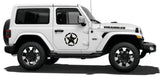 Premium Vinyl Stickers Compatible with Jeep Exclusive car decals