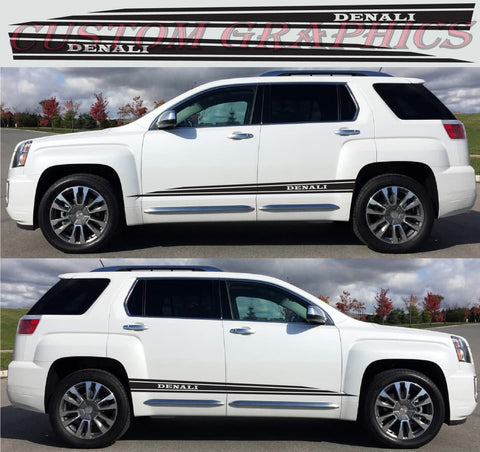 Premium Quality Sticker Compatible With GMC Acadia Denali Terrain Indian Classic Line Design BFF