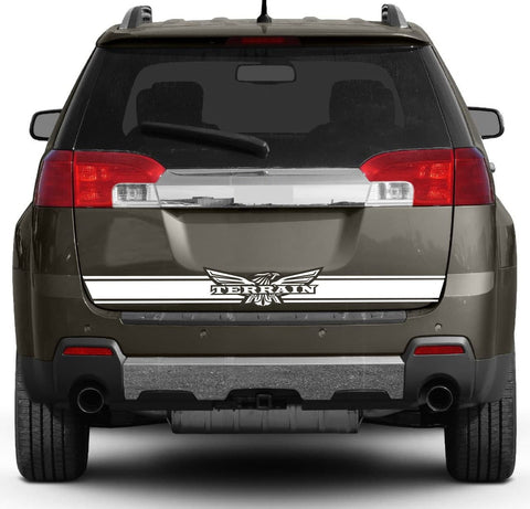 Premium Quality Tailgate Sticker Acadia Denali Terrain Eagle Line Design Car Styling