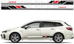 Premium Sticker Compatible With Suzuki Swace Unique New Line Design Car tunning Decals (Copy)