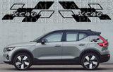 PREMIUM VINYL STICKER RACING STRIPES COMPATIBLE WITH VOLVO XC40 REAR DESIGN