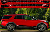 Premium Sticker Compatible With Ford Explorer Unique 2 Color Design Best Decals