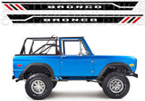 Nouveaux autocollants de conception compatibles avec Ford Bronco 1973