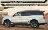 Premium Quality Stickers Compatible with Cadillac Escalade New Line Design Body Decal