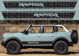 Premium Vinyl Stickers Compatible with Ford Bronco New Raptor Design Graphics