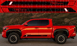 Premium Vinyl Sticker Compatible with Toyota Tacoma New Unique TRD sport Design