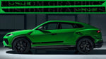 Autocollant en vinyle de qualité supérieure compatible avec la conception de la ligne classique Lamborghini Urus