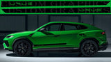 Premium Vinyl Sticker Compatible With Lamborghini Urus Classic Line Design