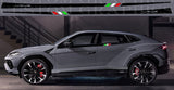 Nouvel autocollant en vinyle compatible avec la conception du drapeau italien Lamborghini Urus Up Line