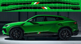 Nouvel autocollant en vinyle compatible avec la conception de ligne unique de Lamborghini Urus