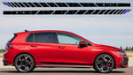 Autocollant Premium Compatible avec VW Golf Nouveau Design Décalcomanies de qualité Design unique 