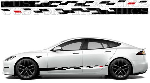 Sticker Compatible with Tesla S New Design Car Lovers New style BFF 2025