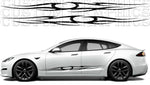 Premium Sticker Compatible with Tesla S Tribal Design Car Lovers New style BFF