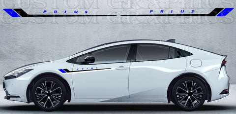 Premium Vinyl Sticker Compatible With Toyota Prius Sticker Street Auto Decals Worldwide Delivery