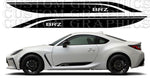 Premium Vinyl Sticker Compatible With Toyota GR 86 Stylish BRZ Design Decals 