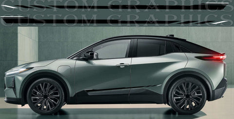 Bandes autocollantes en vinyle de qualité supérieure compatibles avec le style Toyota C-HR Classico