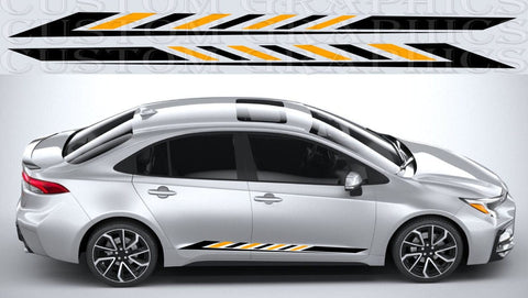 Premium Quality Stickers Compatible With Toyota Corolla Vehicle Enhancement