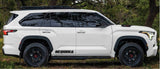 Premium Vinyl Sticker Compatible With Toyota Sequoia Name Design Car window stickers