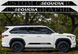 Premium Vinyl Sticker Compatible With Toyota Sequoia Classic Design TRD pro Vehicle Enhancement