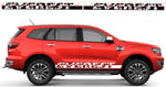 Sticker Stripes Compatible With Ford Everest Logo line Design Decal Vinyl