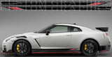 Premium Hood Stickers Compatible With Nissan GT-R GTR Sport Racing Unique Design