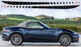 Premium Vinyl Stickers Compatible With Mazda MX-5 Personalized Design,  Vehicle Enhancement