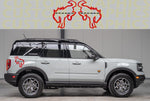 Compatible With Ford Bronco Stickers Decals Vinyl Beach Rear Design