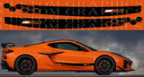 Autocollants compatibles avec Chevrolet Corvette Z06 New Honey Line Design BFF 