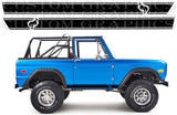 Premium Vinyl Stickers Compatible with Ford Bronco New Design Graphics 1th gen 1966-1977