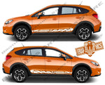 2x Decal Sticker Vinyl Side Racing Stripes for Subaru Crosstrek - Brothers-Graphics