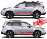 2x Decal Sticker Vinyl Side Racing Stripes for Subaru Forester - Brothers-Graphics