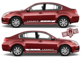 2x Decal Sticker Vinyl Side Racing Stripes for Subaru Legacy - Brothers-Graphics