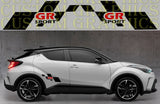 Premium Stickers Stripes Compatible With Toyota C-HR Personalized Vehicle Enhancement, 
Sticker Street Auto, 
Stylish Exclusive Design