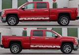 2X Vinyl Color Graphic Racing Decal Kit Sticker For GMC Sierra - Brothers-Graphics