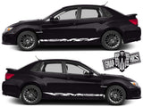 Premium Stickers Compatible With Subaru Impreza Classic Design - Brothers-Graphics