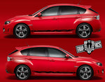 Custom Racing Decal Sticker Side Door Stripe Stickers For Subaru Impreza - Brothers-Graphics